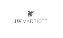 JW Marriott logo on black background.