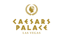 Caesars Palace Las Vegas logo on black.