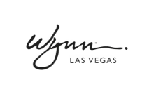 Wynn Las Vegas logo on black background.